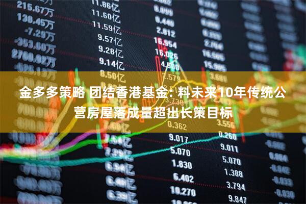 金多多策略 团结香港基金: 料未来10年传统公营房屋落成量超出长策目标