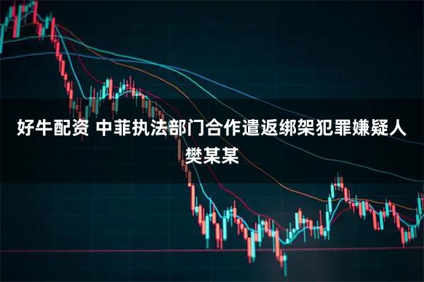 好牛配资 中菲执法部门合作遣返绑架犯罪嫌疑人樊某某